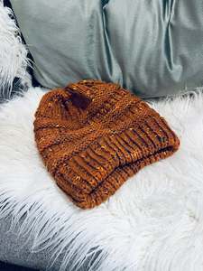 Scarves: Multicolour knit beanie