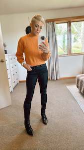 Jeans: Refuge gelato leg jeans black