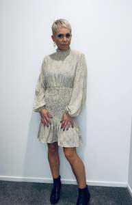 Summer Dress Sale: Lantern sleeve ruffle hem dress