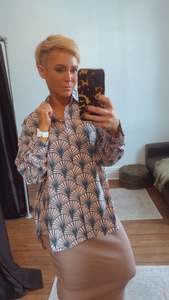 So Instyle Akino print shirt