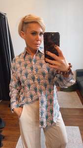 Tops: Akino Print Shirt