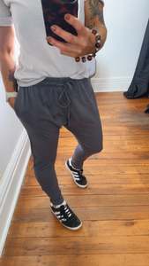 All Pants: Cotton Charcoal Comfy Jogger