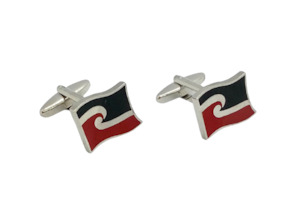 Products: Silver Cufflinks - Boxed - TINO RANGATIRATANGA