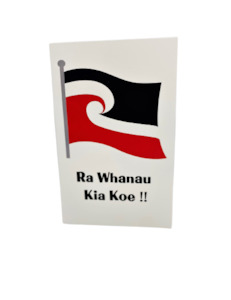 Products: Whanau Greeting Card with Envelope - TINO RANGATIRATANGA