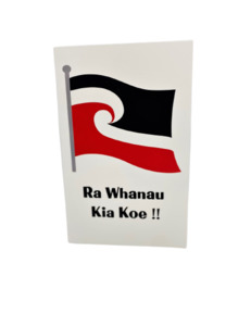 Products: Whanau Greeting Card with Envelope - TINO RANGATIRATANGA