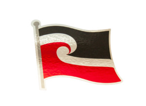 Products: Flying Flag PVC Sticker - TINO RANGATIRATANGA