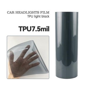 TPU Headlight PPF - Light Black - Tint Guys