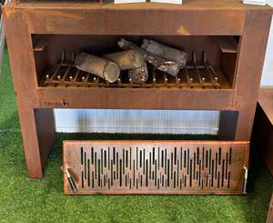 Fire Bowls: Front Screen for the Cardrona Fire Place