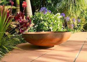 Wood Fire Bowls Pits Outdoor Fire Places: Fire Bowl 900 Deep Bowl