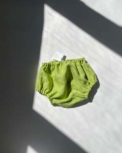 Unisex Kids Bottoms: Linen Bubble Bloomers