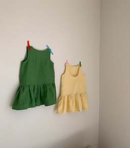 Girls Scoop Back Dress