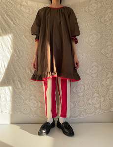 Mum: Womens Colour Contrast Sweets Dress