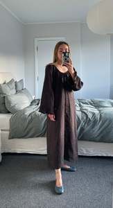 Mum: Linen Gathered Cloud Dress