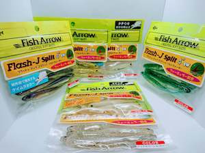 Fish Arrow Flash J Split 4" SW Soft Bait