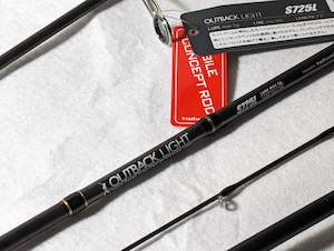 Light Game Ajing: Tailwalk OUTBACK LIGHT S725L Light Game Travel Rod