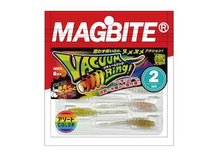 MAGBITE Vacuum Ring Assorted Pack 2" Ajing Soft Bait