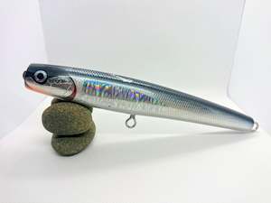 KIKUCHI M. CRAFT Bubble Swimmer 180 Black Silver Topwater Bubble Popper