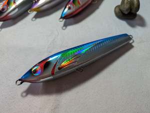 Topwater Game: Bozles Ushiwakamaru 180 FLYING FISH Topwater Stickbait