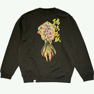 Navy Apparel Bigfin Reef Squid Trainer Long Sleeve