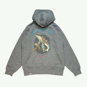 Clothing: Navy Apparel Whale Mermaid Hoodie Hoodie