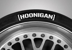 OFFICIAL [HOONIGAN] TIRE STICKERS - TireStickers New Zealand