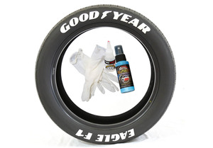 Officially Licensed Goodyear Eagle F1 Lettering - TireStickers New Zealand