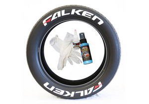 Falken – With Red Dash - TireStickers New Zealand