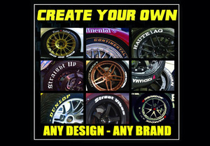 Create Your Own - TireStickers New Zealand