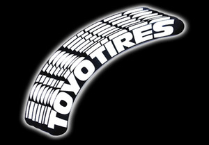 Products: Toyo Tires Tire Stickers – White and Black - TireStickers New Zealand