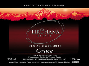 Products: Pinot Noir ‘Grace’ 2025