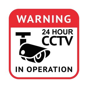CCTV Warning Sign - TI Security and Automation