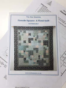 Patchwork: Fireside Squares Quilt pattern