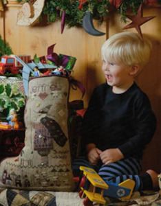 Stitching: Jeffery's Stocking- Shepherds Bush