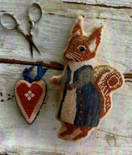 Stitching: Miss Hazel- Animal Crackers by Stacy Nash