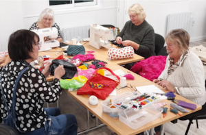 SOCIAL SEWING GROUP:  Monday Sewing Day!