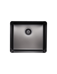 Gunmetal: Essentials 520mm Single Bowl Sink