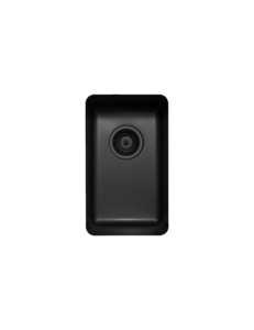 Matte Black Sinks Taps: Essentials 285mm Single Bowl Sink