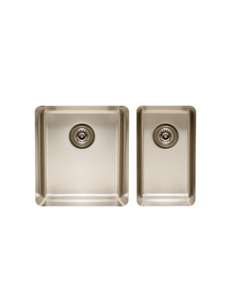 Pearl Gold: Essentials 720mm Double Bowl Sink