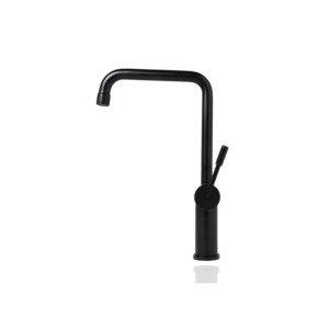 Titan Essentials Square Kitchen Mixer Tap - Matte Black