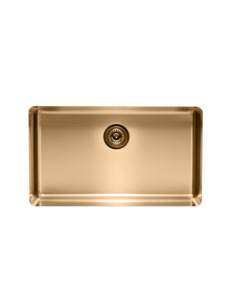 brass: Essentials 700mm Single Bowl Sink - TSBR70