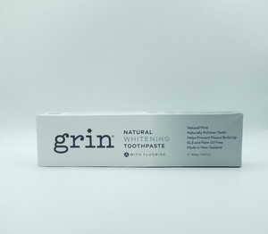 Grin Natural Whitening Toothpaste - NZ Made Titirangi Smiles