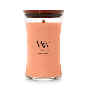 Large Candles: Woodwick Manuka Nectar Large