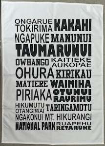 Table Linen: Taumarunui Tea Towels
