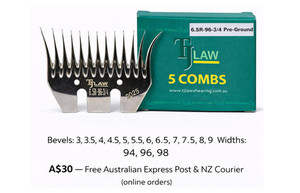 Products: Preground Combs (Pointy Teeth Ends) (5pc/pack) shearing