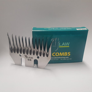 Products: LEFT-HANDED Combs (Round Teeth Ends) (5pc/pack) shearing