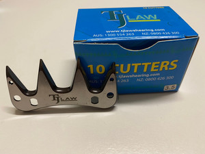 Products: WIDETHROW CUTTERS - (10 per pack) for use with cover combs shearing