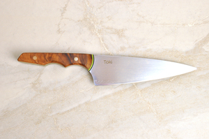 Neu Chefs 185 – Walnut with Black, Bright Green & Green Slate G10