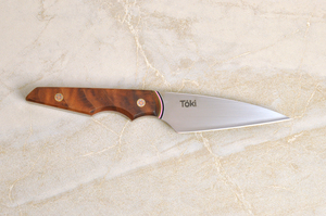 Neu Paring 90 – Walnut with G10 in Black, Pink & Green Slate