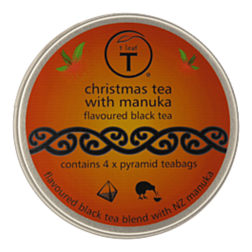 Products: Black tea blend - Christmas Tea with Manuka t leaf T