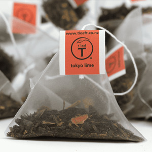 Products: Tokyo lime Pyramid Teabags t leaf T NZ